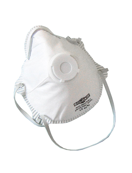 Masque anti poussière à clapet FFP2 (Vendu par boite de 25) – Keli France